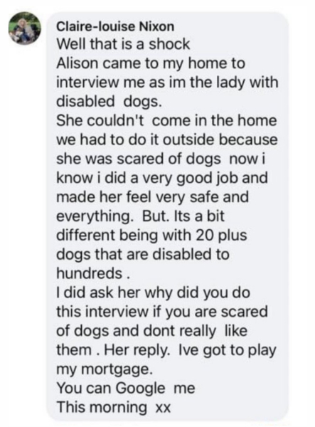 For The Love of Dogs will be presented by Alison Hammond