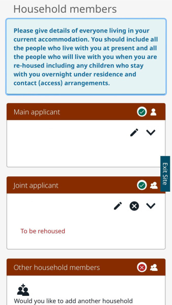 Help! What does this mean on a council application?