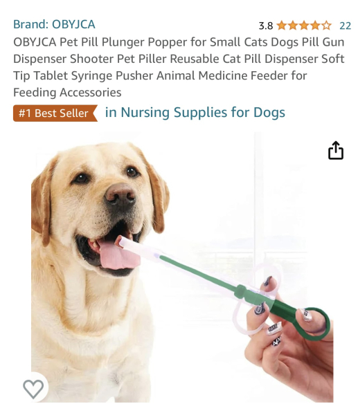 Getting Dog to take tablets