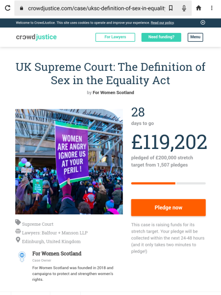 For women Scotland given leave to appeal.