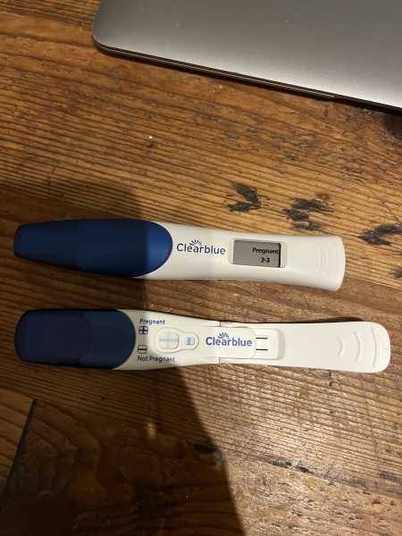 help reading pregnancy test!!