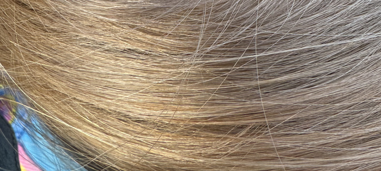 What hair colour would you say my daughter is ?