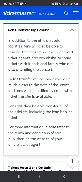 Taylor Swift Eras Tour Ticket Swap