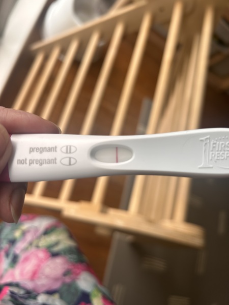 Am I seeing things or is this a faint positive?