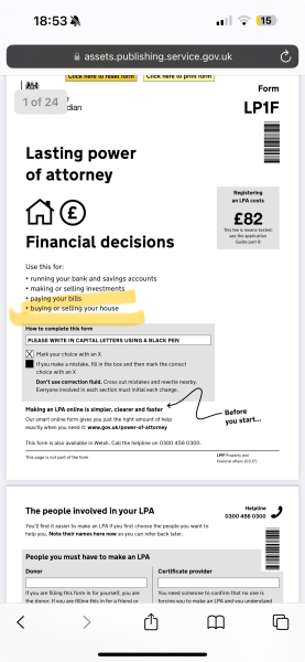 Solicitor saying a mental capacity assessment is needed for me to sell DMs house even though I have LPA