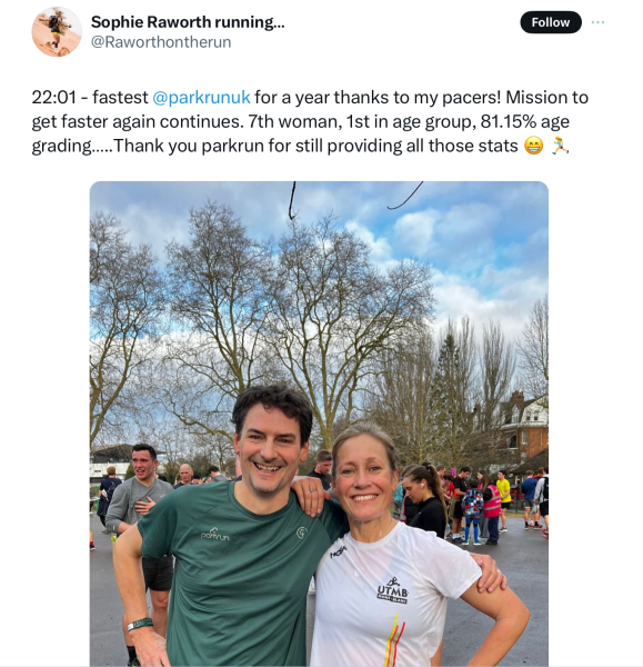 Parkrun to remove course records