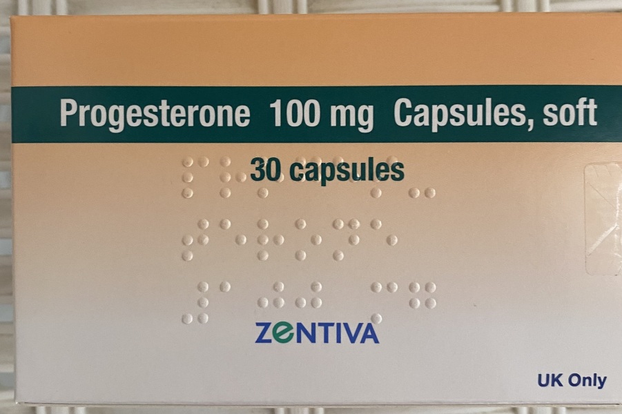 Progesterone change