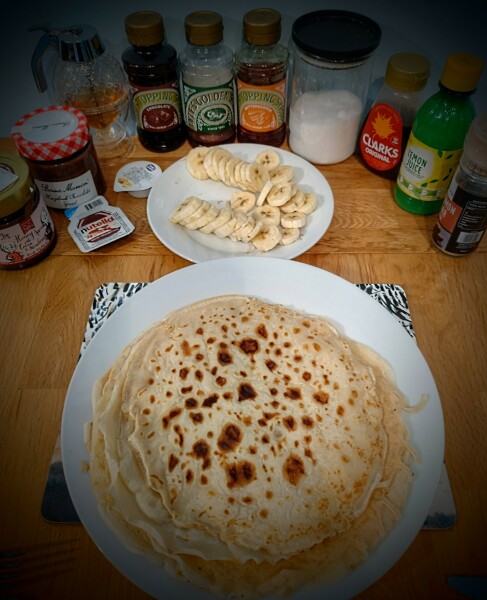 So what are we all having on our pancakes tonight?