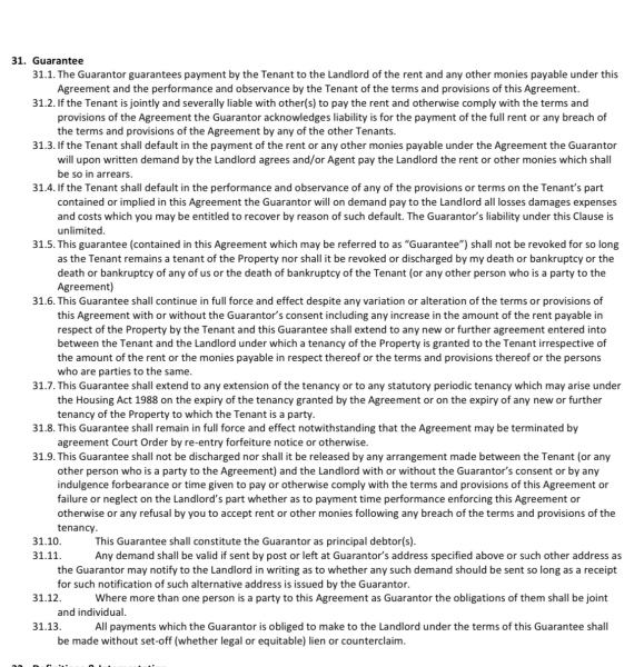 Student tenancy question