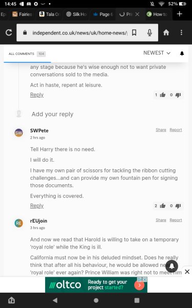 Harry wants to come back and ‘help’