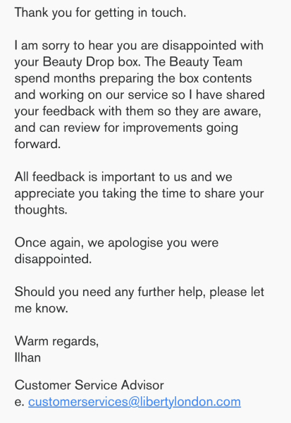 Liberty Beauty Drop Subscription Box Spoiler Part 6