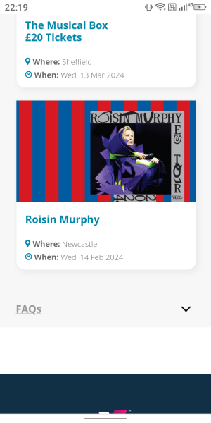 Róisín Murphy...if you're Newcastle area