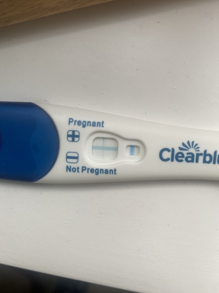 Pregancy test confusion