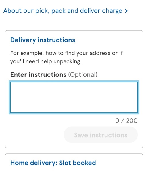 Can I send a Tesco delivery to someone?