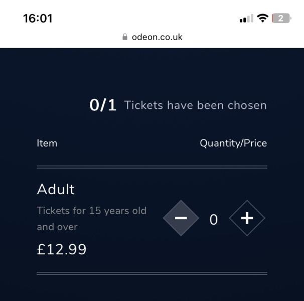 To ask if you consider the cinema a day out