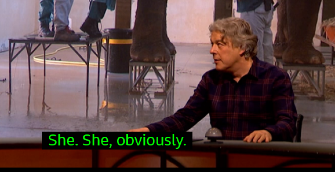 Anyone watching QI?!