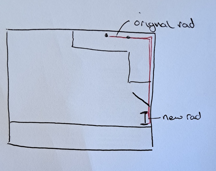 Best way to heat galley kitchen?