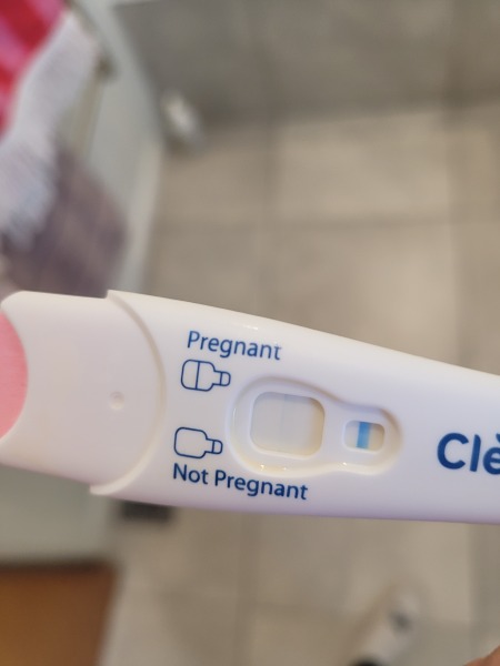 12dpo - bfp - pregnancy test didn’t turn pink