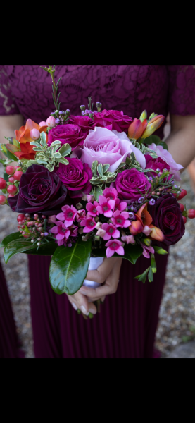 Wedding flowers for October