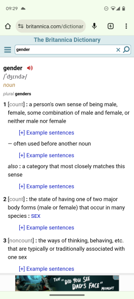 When did "sex" and "gender" stop being used interchangeably?
