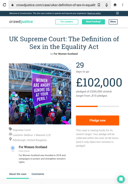 For women Scotland given leave to appeal.