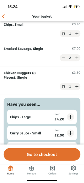 How much would this cost in your local chippy