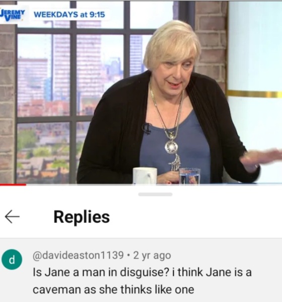Scarlett Transgender Killer - Fuck me the wanker on Jeremy Vine