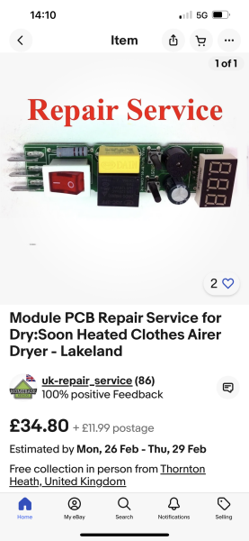 Lakeland Drysoon heated airer driving me mad!