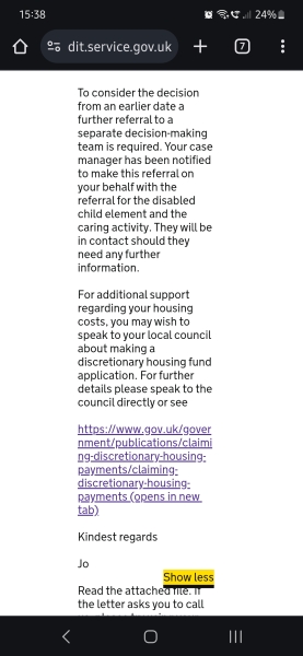 DLA Wait Times - Part 28