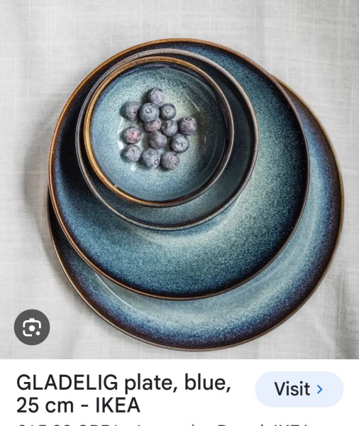 Why are modern dinner plates so fucking massive???