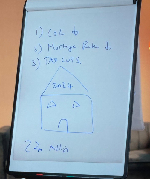 Did anyone see Rishi and his flip chart?!