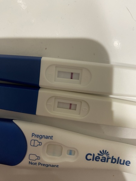13/14dpo line eyes