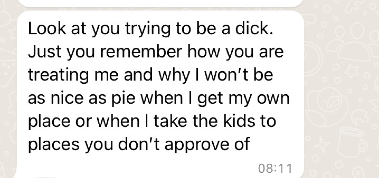 Am I the abusive one?