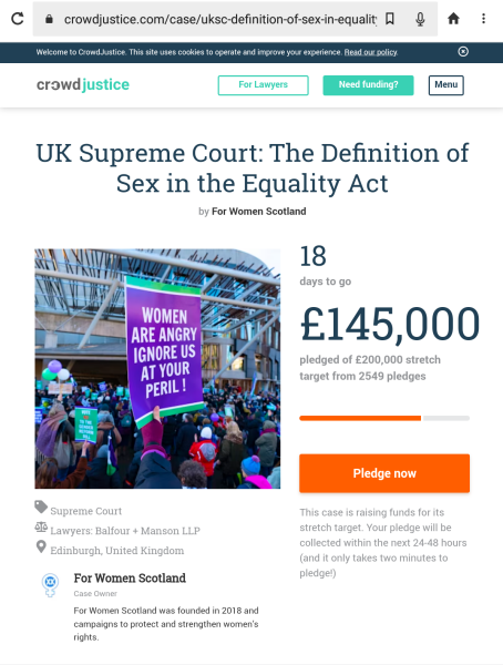 For women Scotland given leave to appeal.