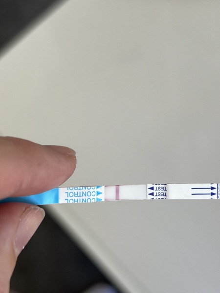 HELP, ARE MY EYES PLAYING TRICKS OR FAINT POSITIVE???