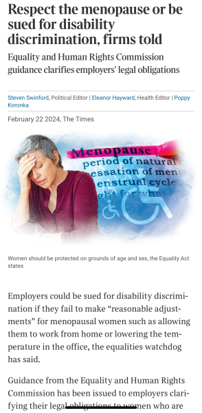 To think this is fantastic, of course. Now can we sort out women’s rights wrt women’s spaces, and stop this 1%Of women have penises nonsense?
