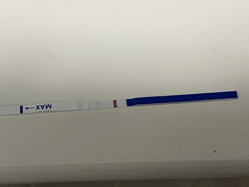 Possible positive test
