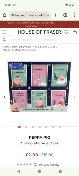 Christmas bargain prequel thread