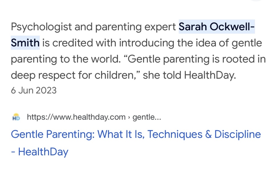 To think gentle parenting is being taken too far?