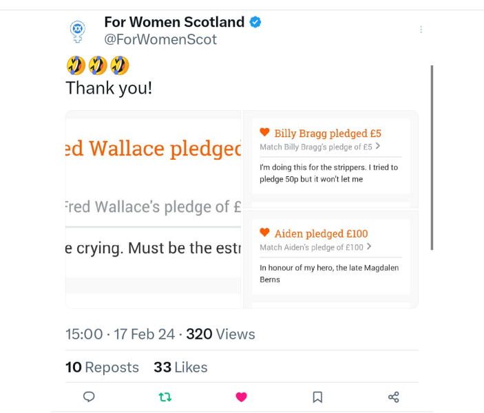 For women Scotland given leave to appeal.