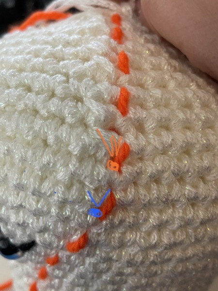 It's crochet,  knit and natter thread 11. So much yarn we need a yarn barn.