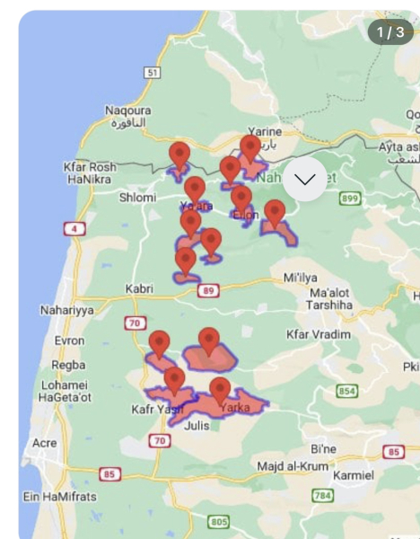 Conflict Israel and other nearby countries