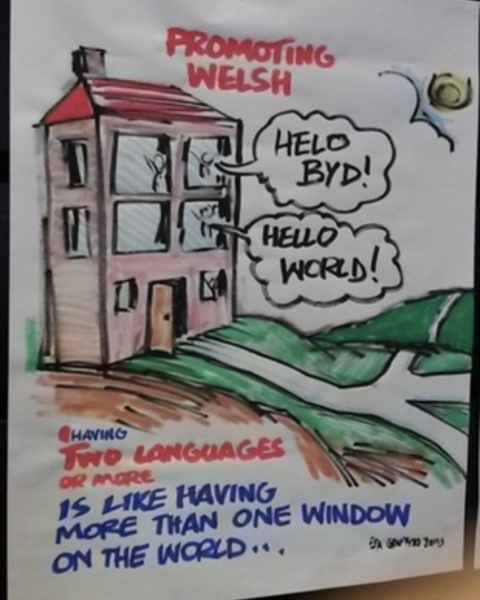 To be having second thoughts about Welsh school?