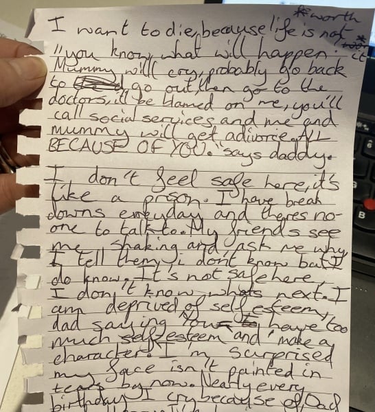 Husband horrible to me and children
