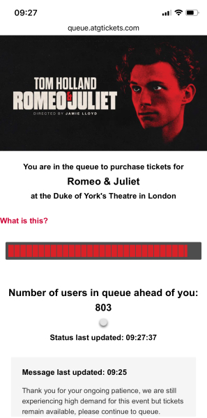 Romeo & Juliet Tickets
