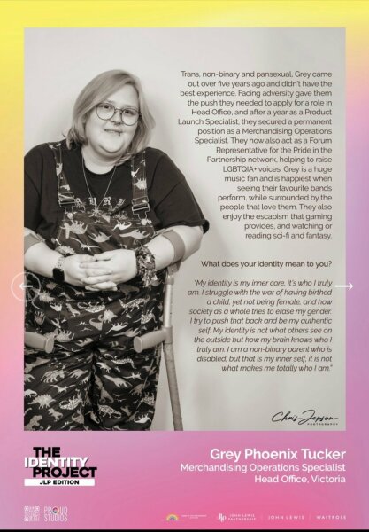 Boycott JL and Waitrose? : James Esses' latest Substack on John Lewis LGBTQIA++ 'Identity' mag