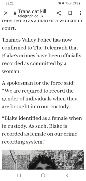 Scarlet Blake - murder to officially recorded as a crime committed by a woman