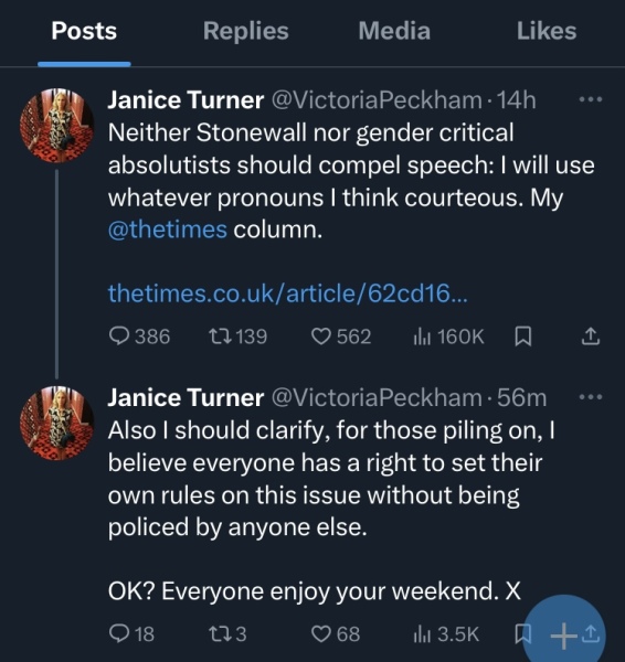 Janice Turner interview with Debbie Hayton in the Times