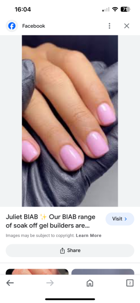 Nail varnish colour