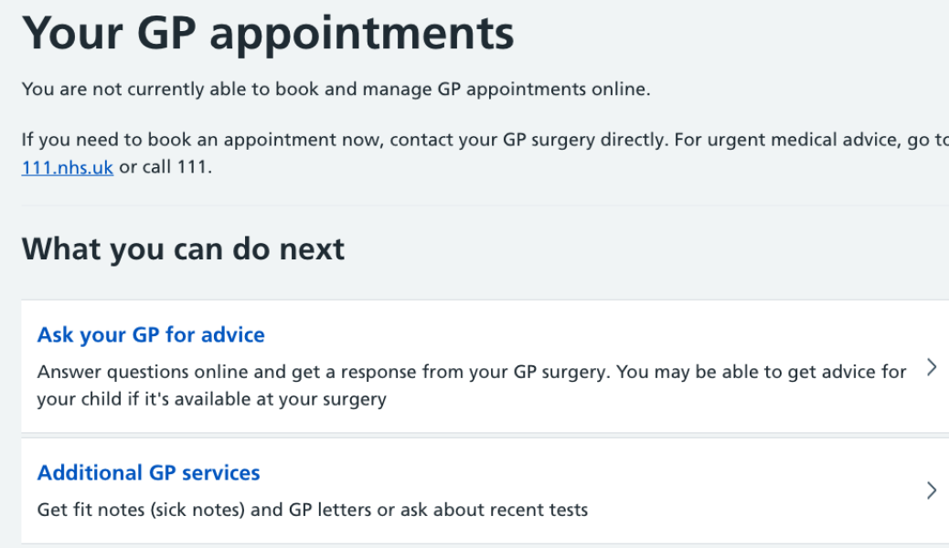 To think you don't quite realise how badly the NHS is suffering until you witness it first hand